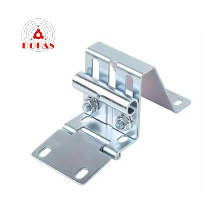 Sectionele garagedeur, verstelbaar scharnier